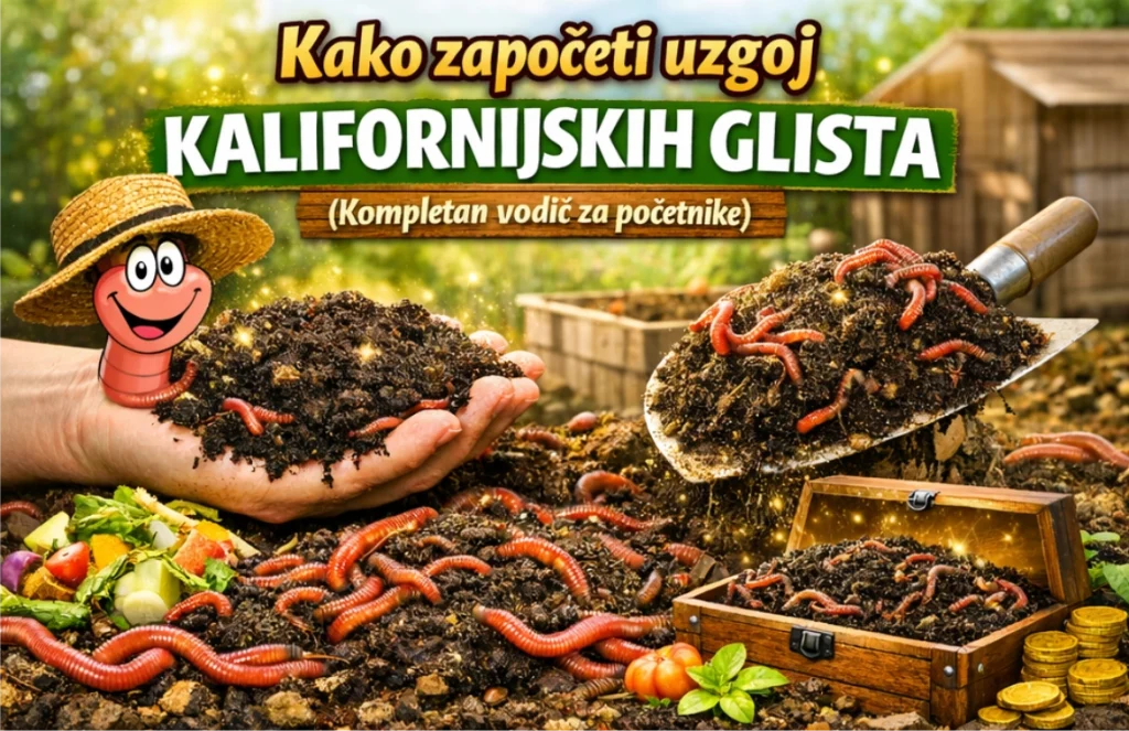 Kako započeti uzgoj kalifornijskih glista (kompletan vodič za početnike bijeljina ba