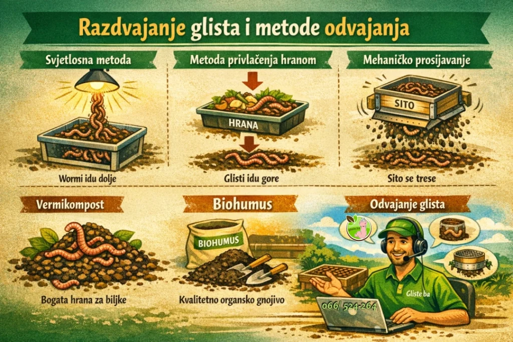 odvajanje glista