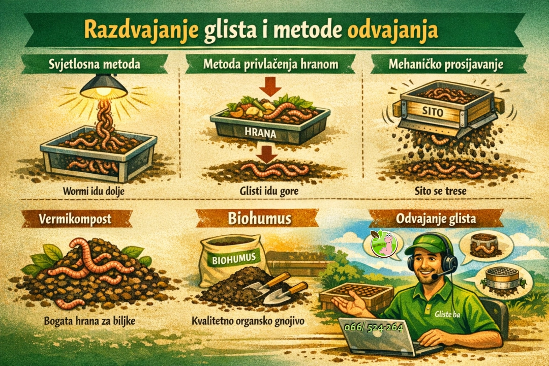 odvajanje glista